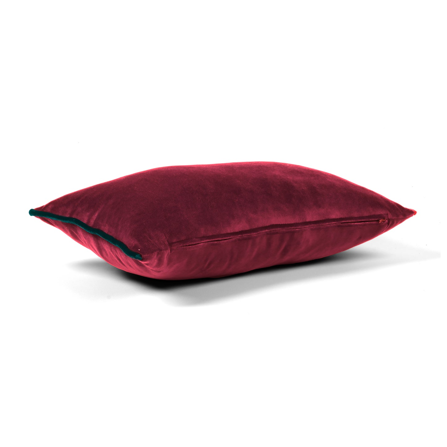 Burgandy Lumbar Pillow Cover