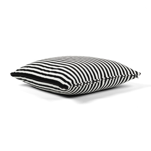 Black & White Stripe Pillow Cover