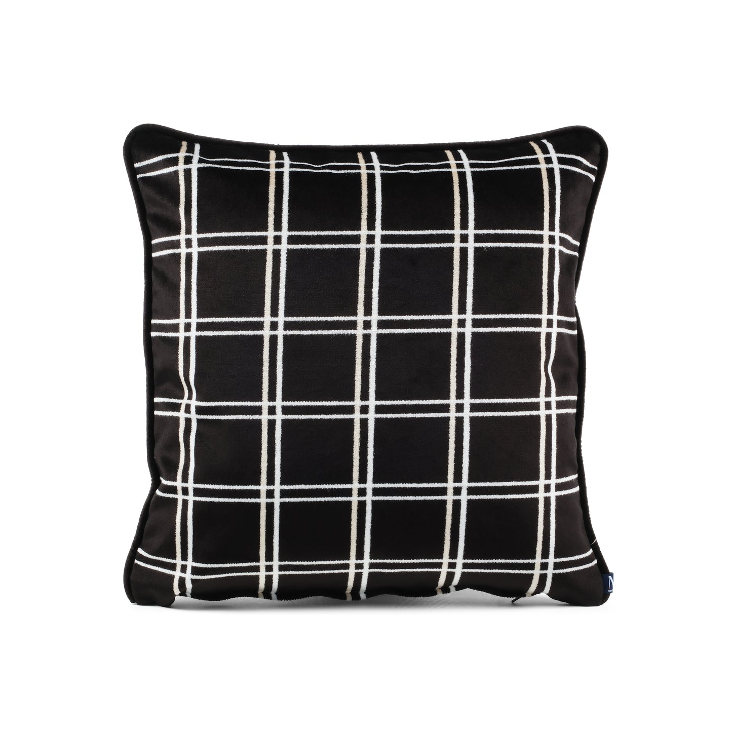 Black Square Pillow Cover