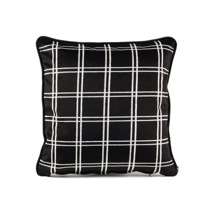 Black Square Pillow Cover