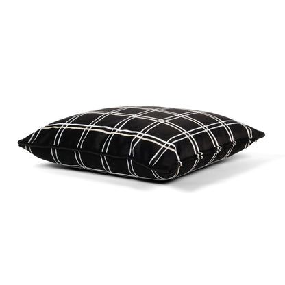 Black Square Pillow Cover