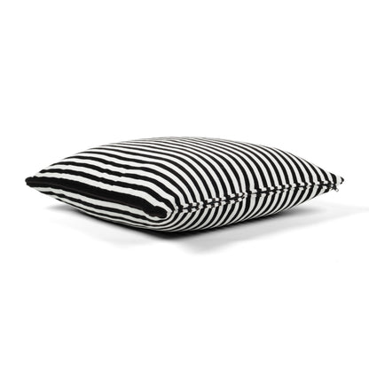 Black & White Stripe Pillow Cover